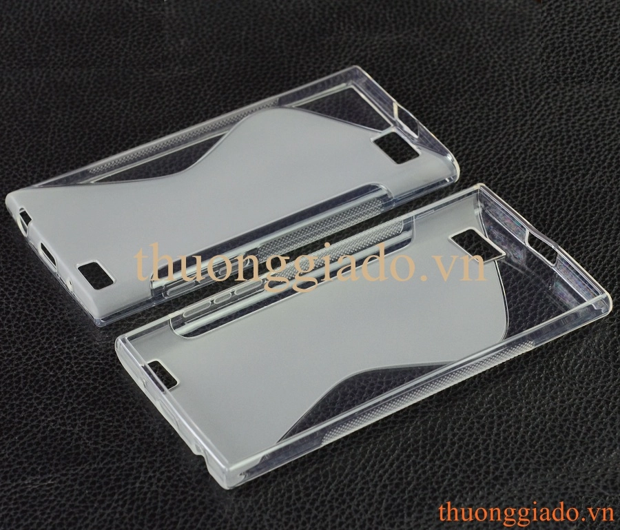 Ốp lưng silicone BlackBerry Leap Z20 (Hiệu S Line) TPU Case